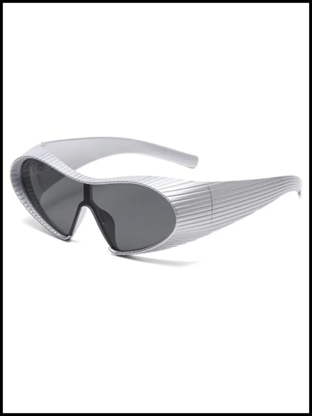 Cyberpunk Unisex Shield Sunglasses UV400 Protection Y2K Costume Party